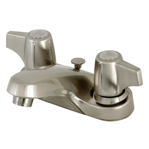 KB160SNB 4" Centerset Bathroom Faucet, Brushed Nickel